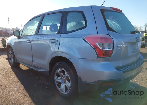 2014 Subaru Forester 2.5I from USA, damaged, VIN JF2SJAAC2EH510851